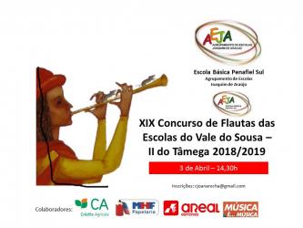 XIX Concurso de Flautas das Escolas do Vale do Sousa –  II do Tâmega 2018/2019