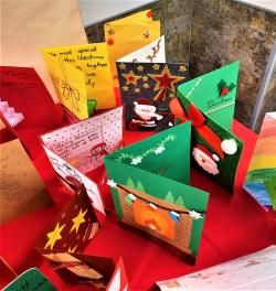 Christmas cards activity