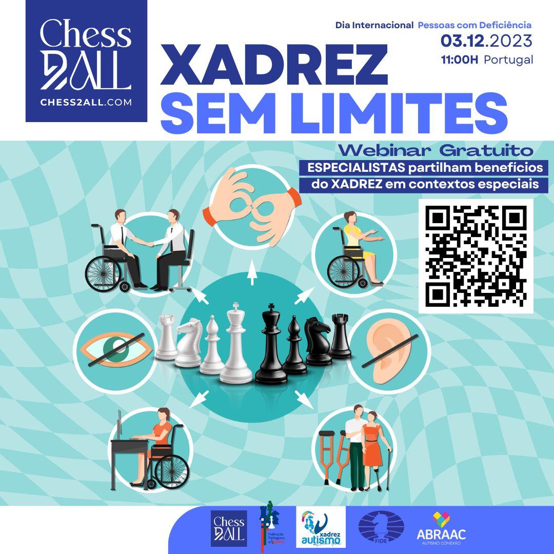 1º Webinar Xadrez Sem Limites - Agrupamento de Escolas Joaquim de Araújo
